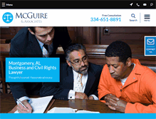 Tablet Screenshot of mandabusinesslaw.com